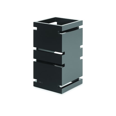 Rosseto Serving Solutions Tall 12" Black Gloss Bamboo Multi-Level Riser, 1 EA SW102